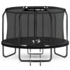 Батут THUNDER INSIDE ELITE з внутрішньою сіткою 16 футів 488 чорний