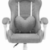 Геймерське крісло Hell's Chair Rainbow 2.0 Grey тканина