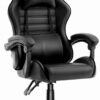 Геймерське крісло екошкіра Hell's Chair HC-1003 2.0 чорне