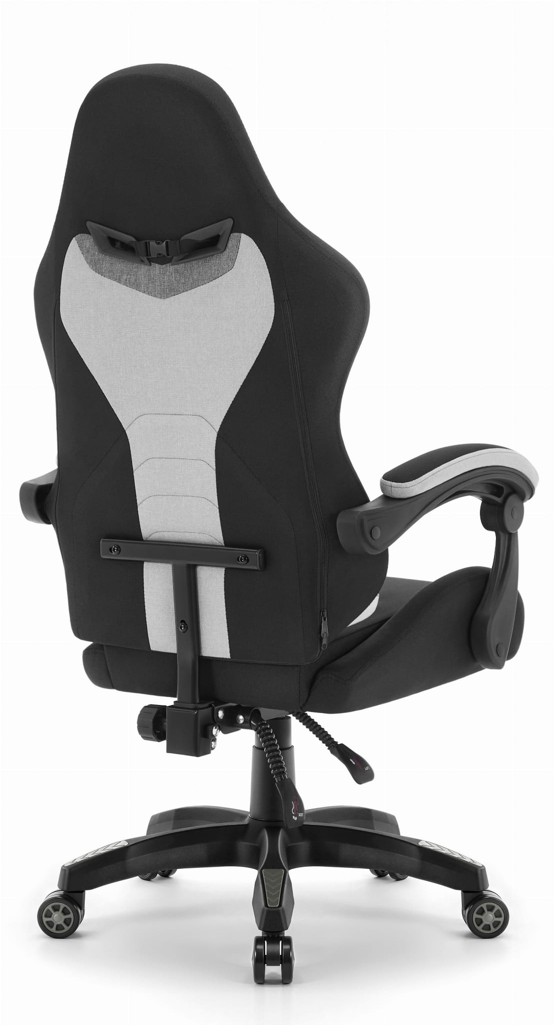 Геймерське крісло Hell's Chair HC-1012 Black Grey тканина - Зображення 4