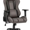 Геймерське крісло Hell's Chair HC-1013 Grey Black тканина