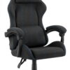Геймерське крісло Hell's Chair HC-1014 Black Blue тканина