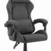 Геймерське крісло Hell's Chair HC-1014 Grey Black тканина