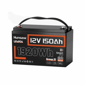 Акумулятор Humsienk 150Ah Bluetooth LiFePO4 12V (HS12V150AH110BT)