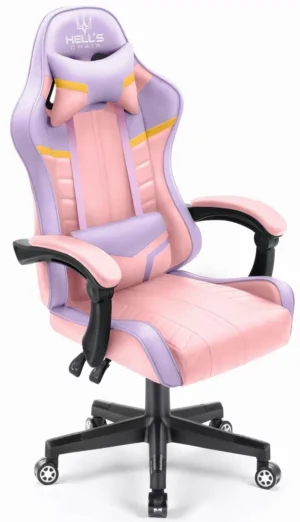 Геймерське крісло екошкіра Hell's Chair HC- 1004 Colorful