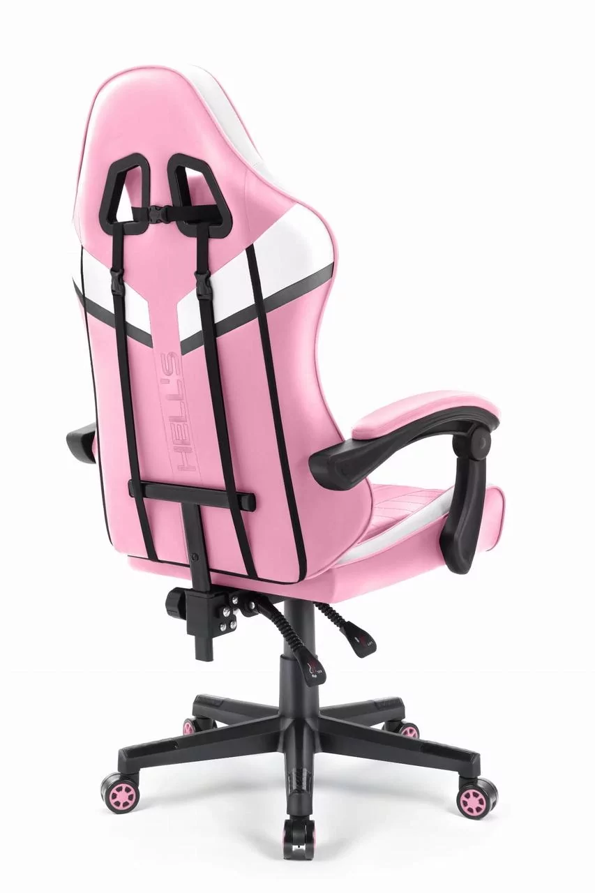 Геймерське крісло екошкіра Hell's Chair HC- 1004 PINK - Зображення 3
