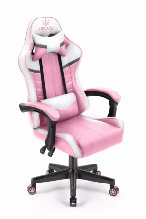 Геймерське крісло екошкіра Hell's Chair HC- 1004 PINK