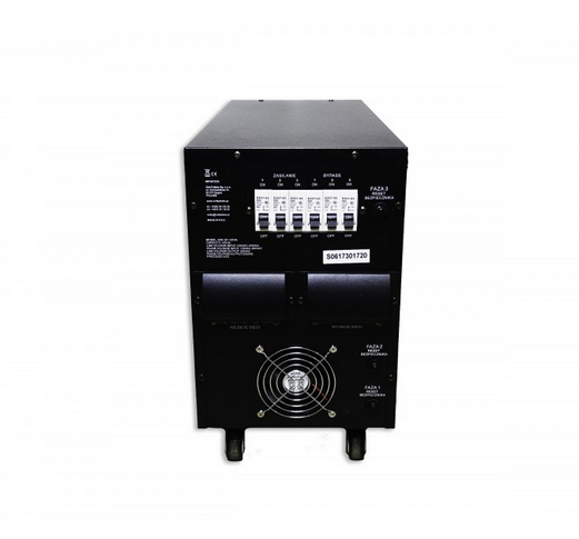 Стабілізатор напруги Volt Polska AVR PRO 10000VA 3% SERVO 3-F - Зображення 3