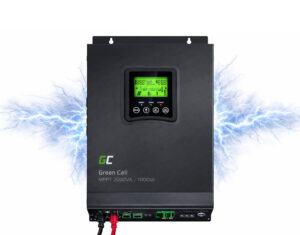 Автономний гібридний інвертор GREEN CELL 2000VA 1000W 12V MPPT INVSOL01