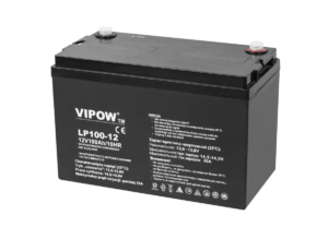Гелевий акумулятор Vipow 12 В / 100 Ah BAT0225