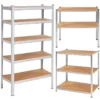 Стелаж металевий SPRINGOS HA5260 5 полиць 150x75x30 см
