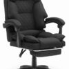 Офісне крісло Hell's Chair HC-1031 Black тканина