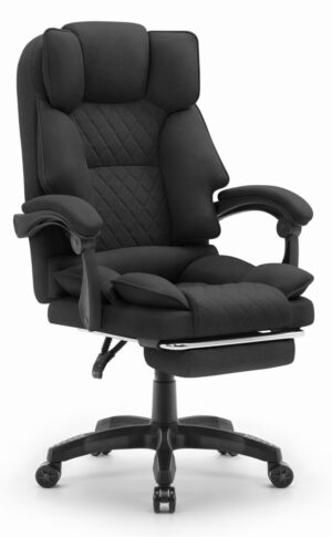 Офісне крісло Hell's Chair HC-1031 Black тканина
