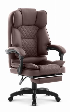 Офісний стілець Hell's Chair HC-1031, Brown екошкіра