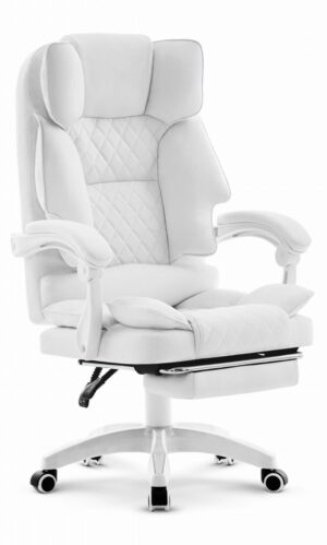 Офісне крісло Hell's Chair HC-1031 White екошкіра