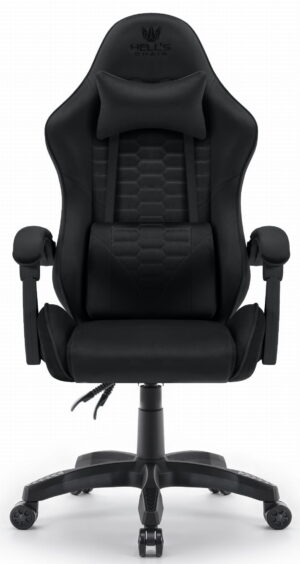 Геймерське крісло тканинне Hell's Chair HC-1000 Black