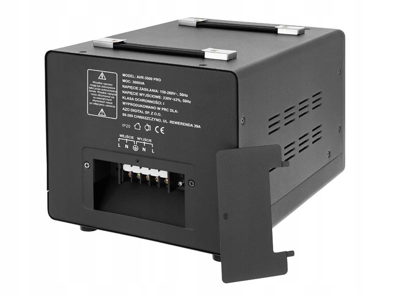 Стабілізатор напруги AZO AVR-3000 3000 ВА 1800 Вт, Pure SINUS - Зображення 3