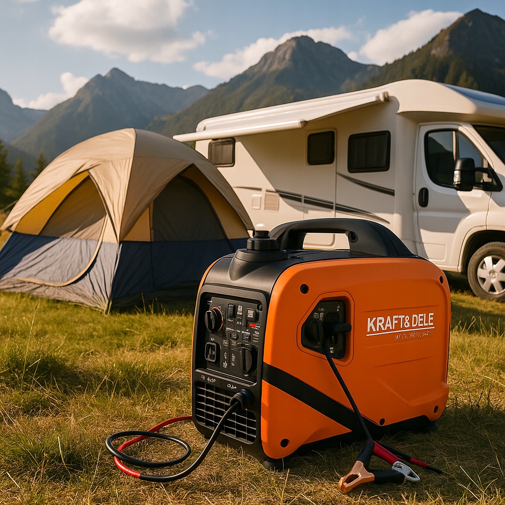 Інверторний генератор Kraft&Dele потужністю 2,6 кВт КД3155 - Зображення 2