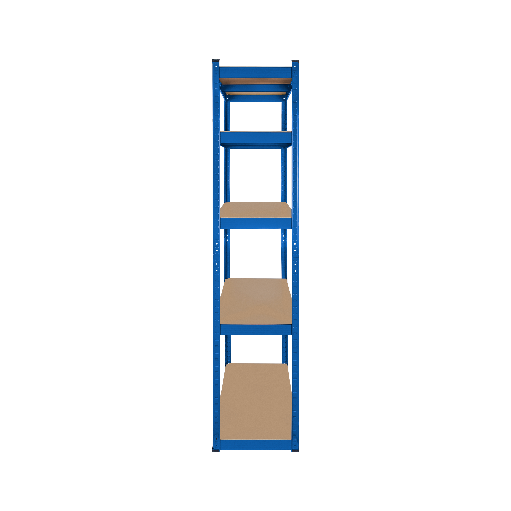 Металевий стелаж Rebel 180x90x40 см на 5 полиць 750 кг RB-1251BL - Зображення 4