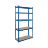 Металевий стелаж Rebel 180x90x40 см на 5 полиць 750 кг RB-1251BL