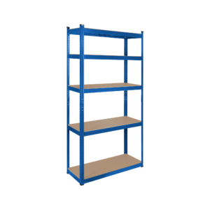 Металевий стелаж Rebel 180x90x40 см на 5 полиць 750 кг RB-1251BL