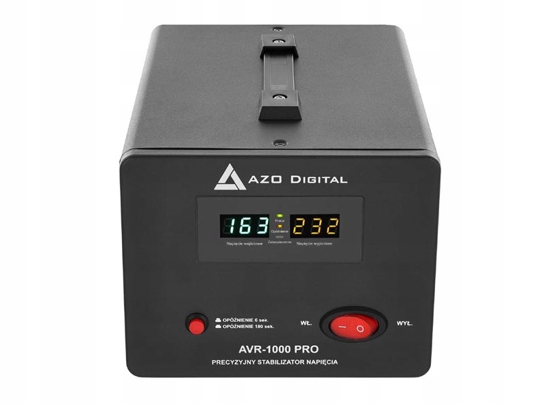 Стабілізатор напруги AZO AVR-1000 PRO 1000VA / 600W