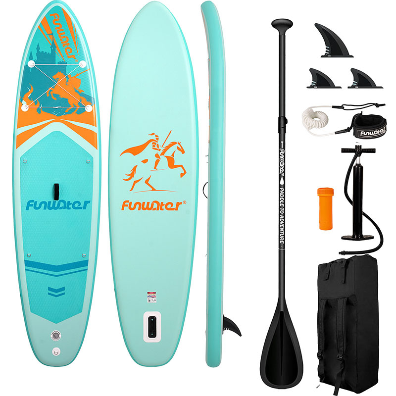 SUP-дошка надувна FunWater SUPFW70A 3,5 м (бірюзова)