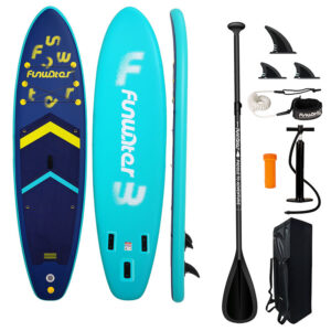 SUP-дошка надувна FunWater SUPFW71A 3.5 м (темно-синя)