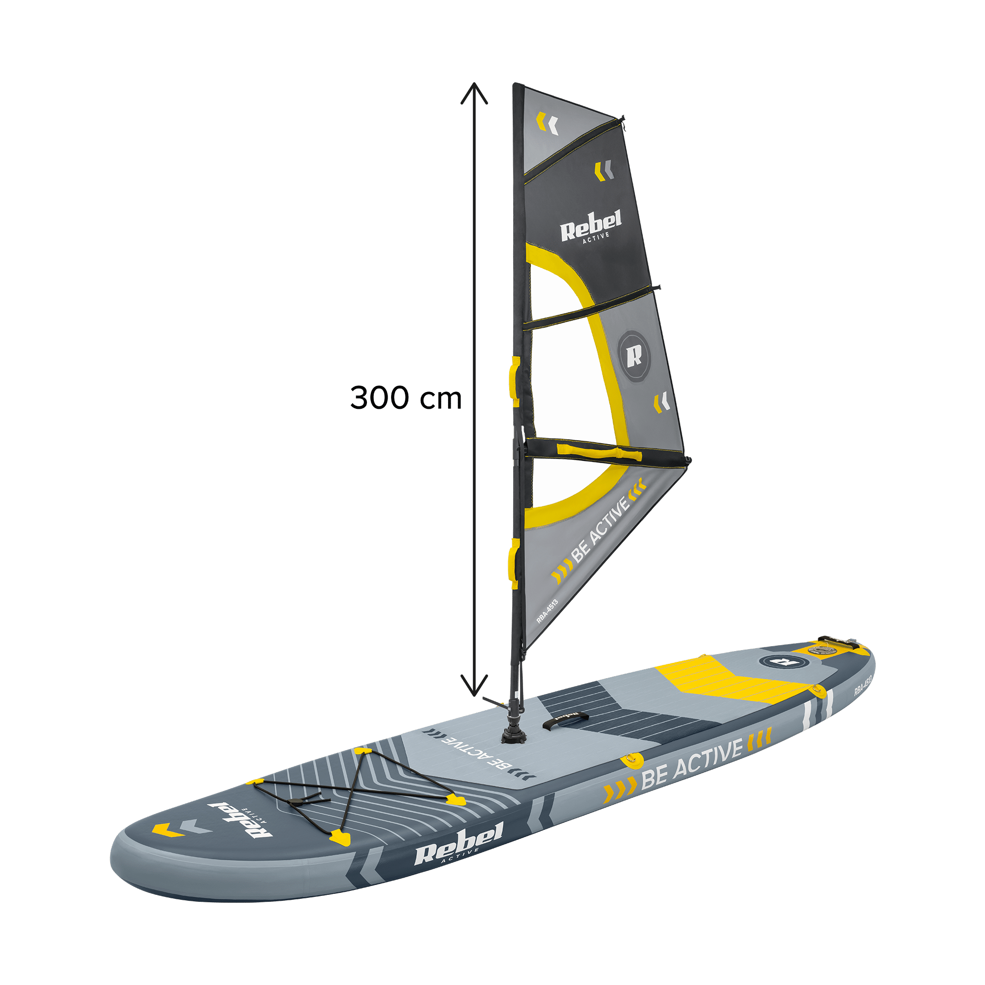 Надувна SUP-дошка з парусом Rebel RBA-4513 комплект 305 см - Зображення 3