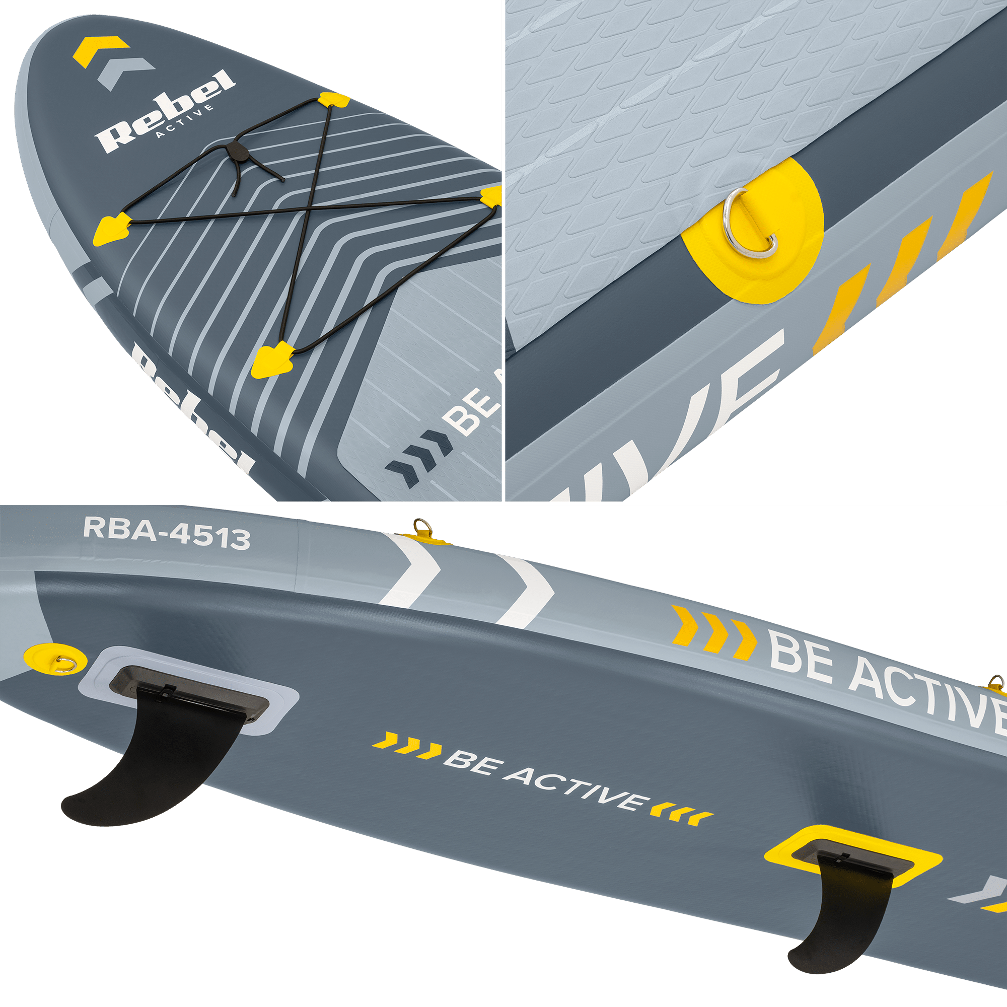 Надувна SUP-дошка з парусом Rebel RBA-4513 комплект 305 см - Зображення 10