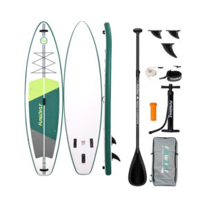 SUP-дошка надувна FunWater SUPFW69A 3.35м (зелений/білий)