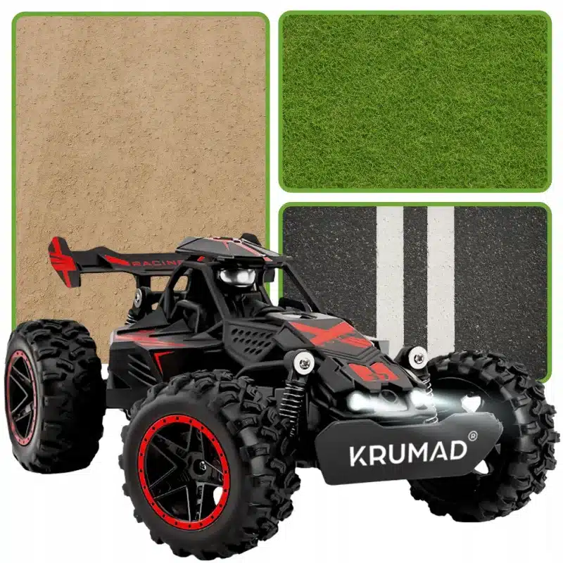 Машинка на дистанційному керуванні KRUMAD KMD202 2.4 ГГц 2 батареї - Зображення 7