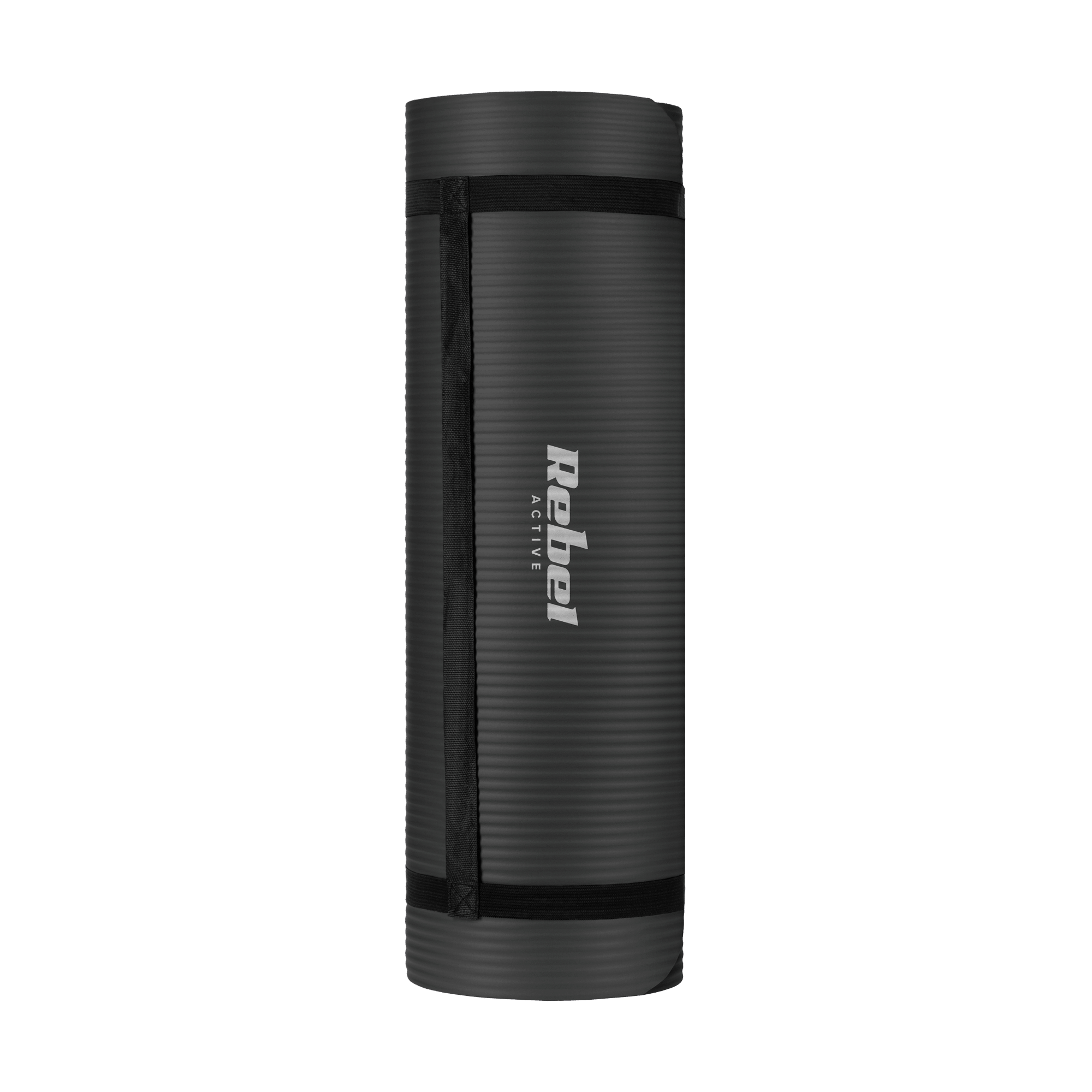 Гімнастичний килимок REBEL ACTIVE RBA-3151-BK 183x61 см чорний - Зображення 3