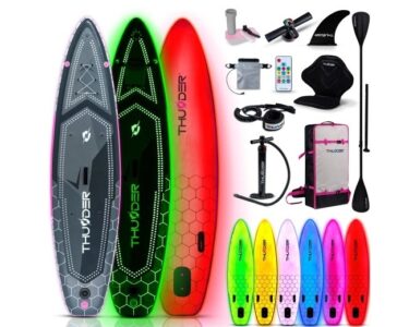 Надувна SUP дошка THUNDER MOSSA 320 см з LED підсвічуванням