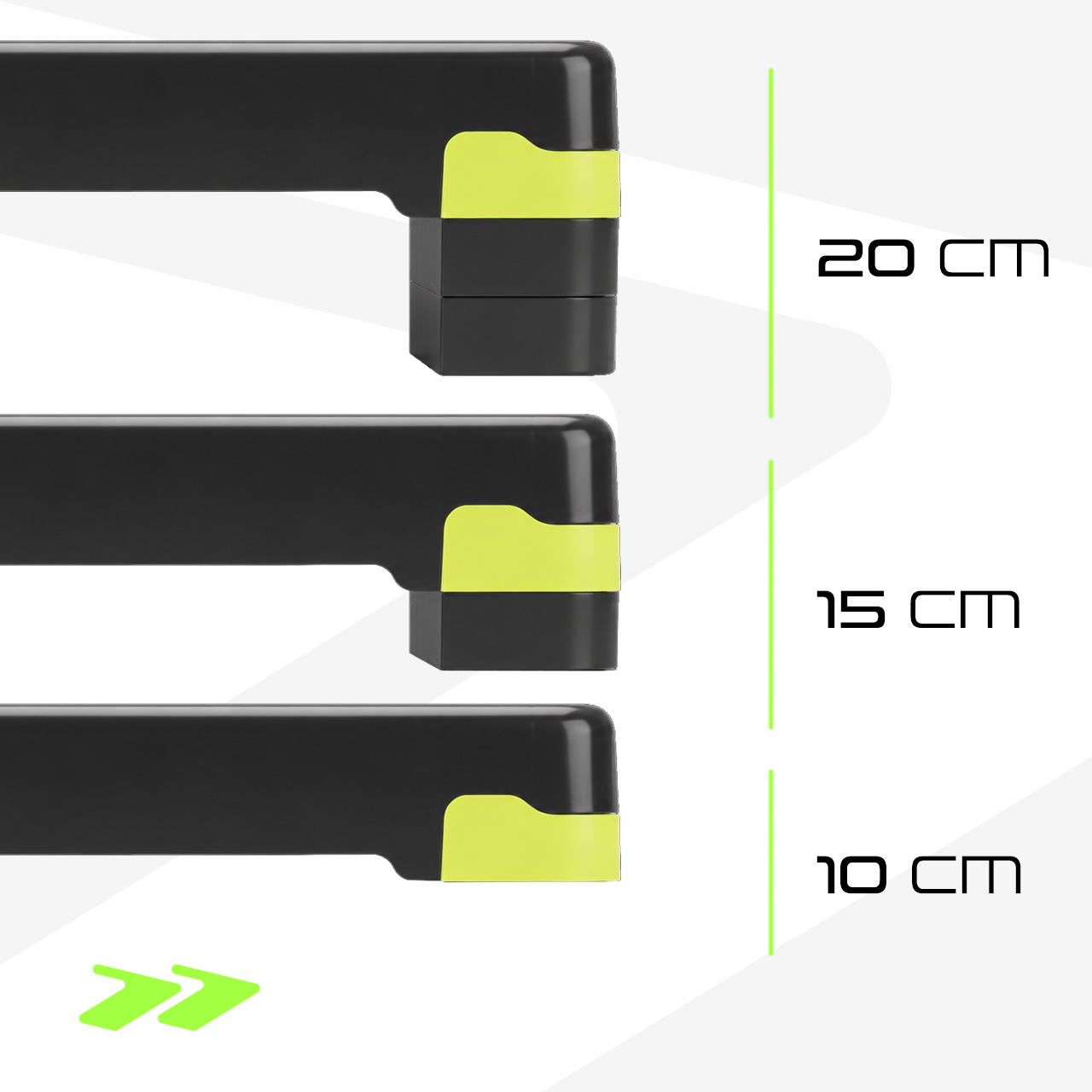 Степ-платформа Scoopes BodyStep Basic 3 рівні 120кг(115159) - Зображення 2