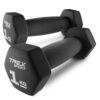 Фітнес-гантелі Trex Sport TX-010VD 2×1 кг. чавунні