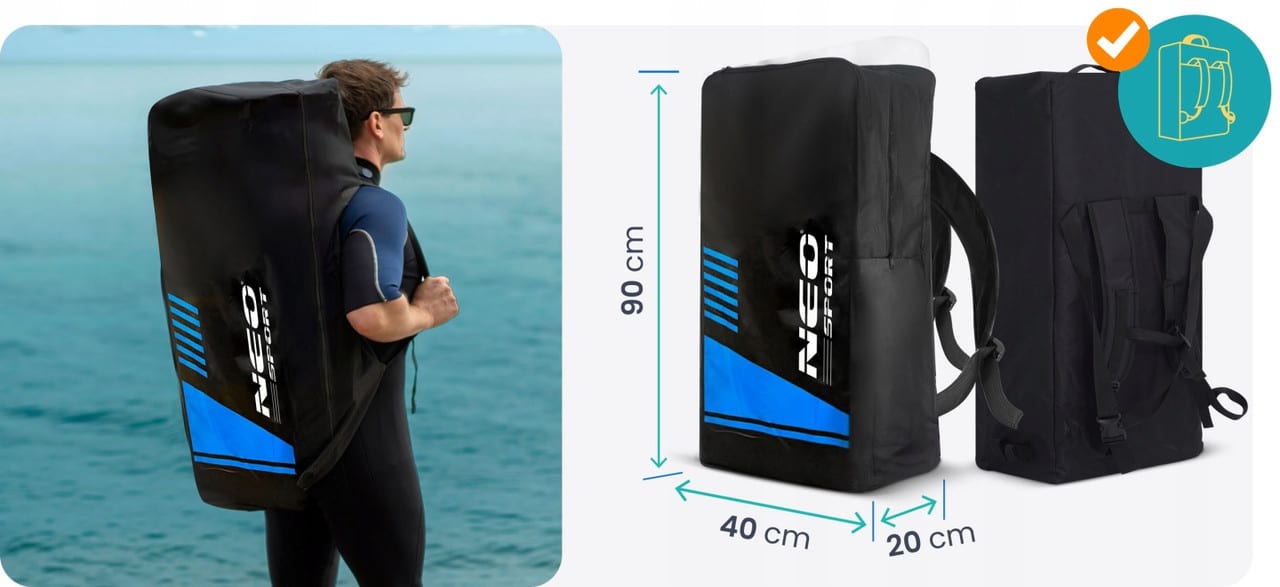 SUP-дошка Neo-Sport Reefbreak 170313. 350×81×15см - Зображення 4