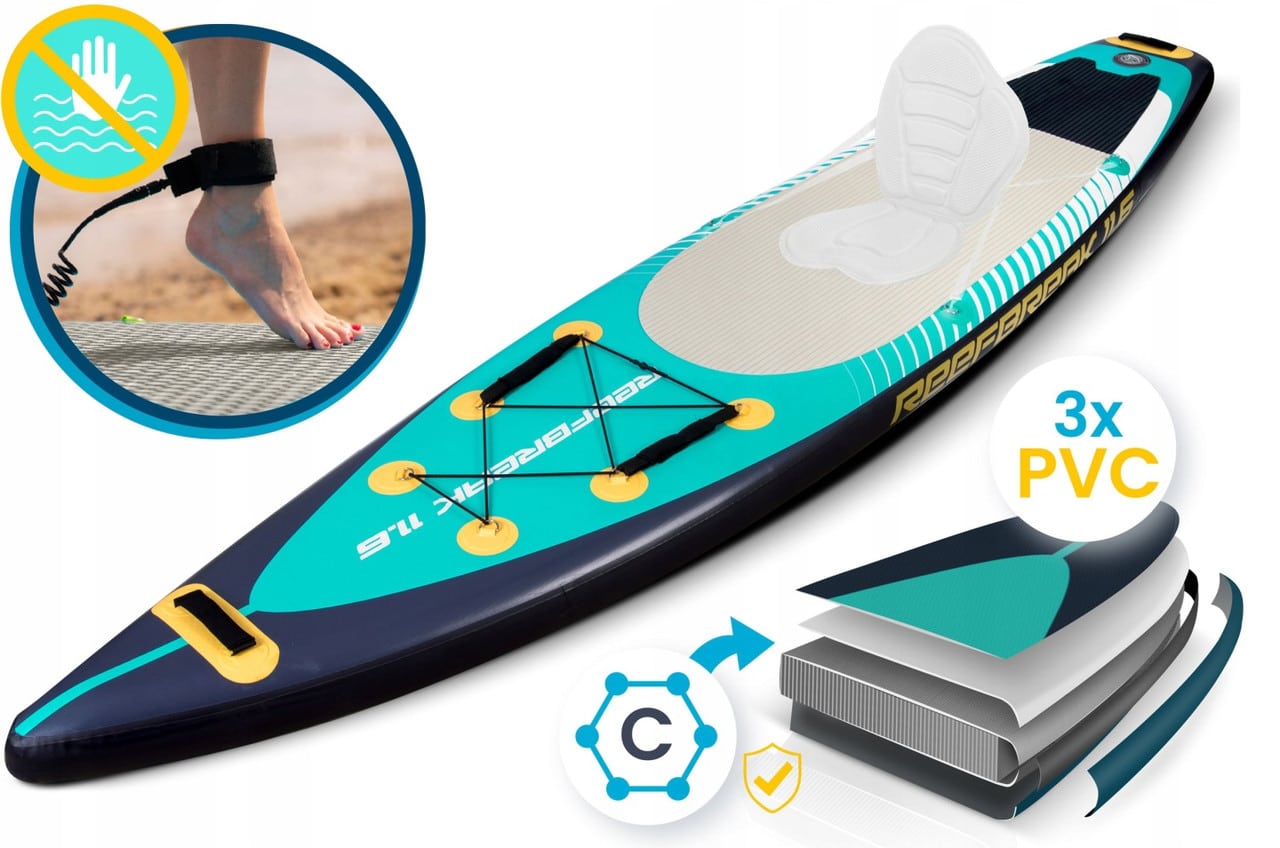 SUP-дошка Neo-Sport Reefbreak 170313. 350×81×15см - Зображення 6