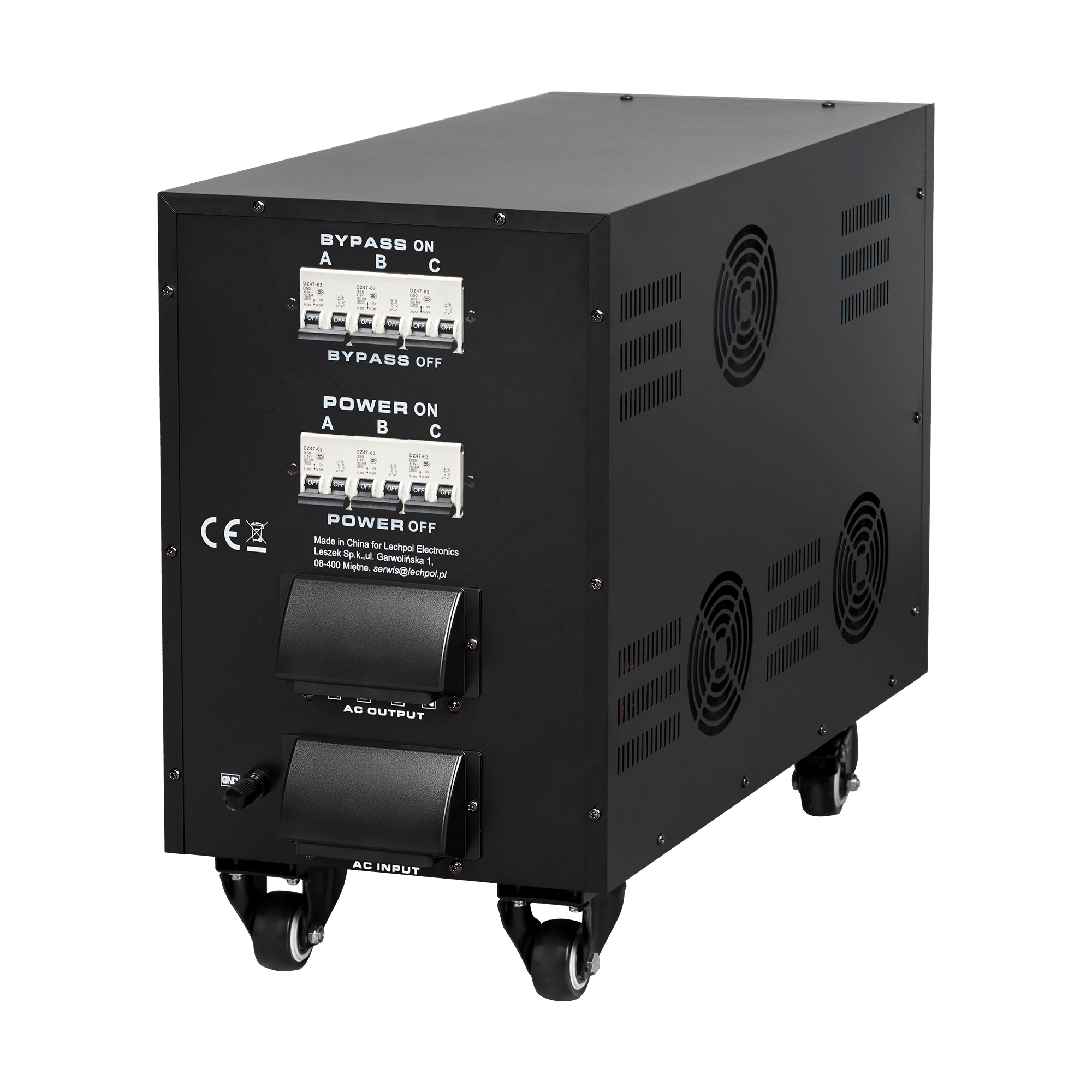 Трифазний стабілізатор напруги KEMOT PROavr-45K 45 кВА - Зображення 2