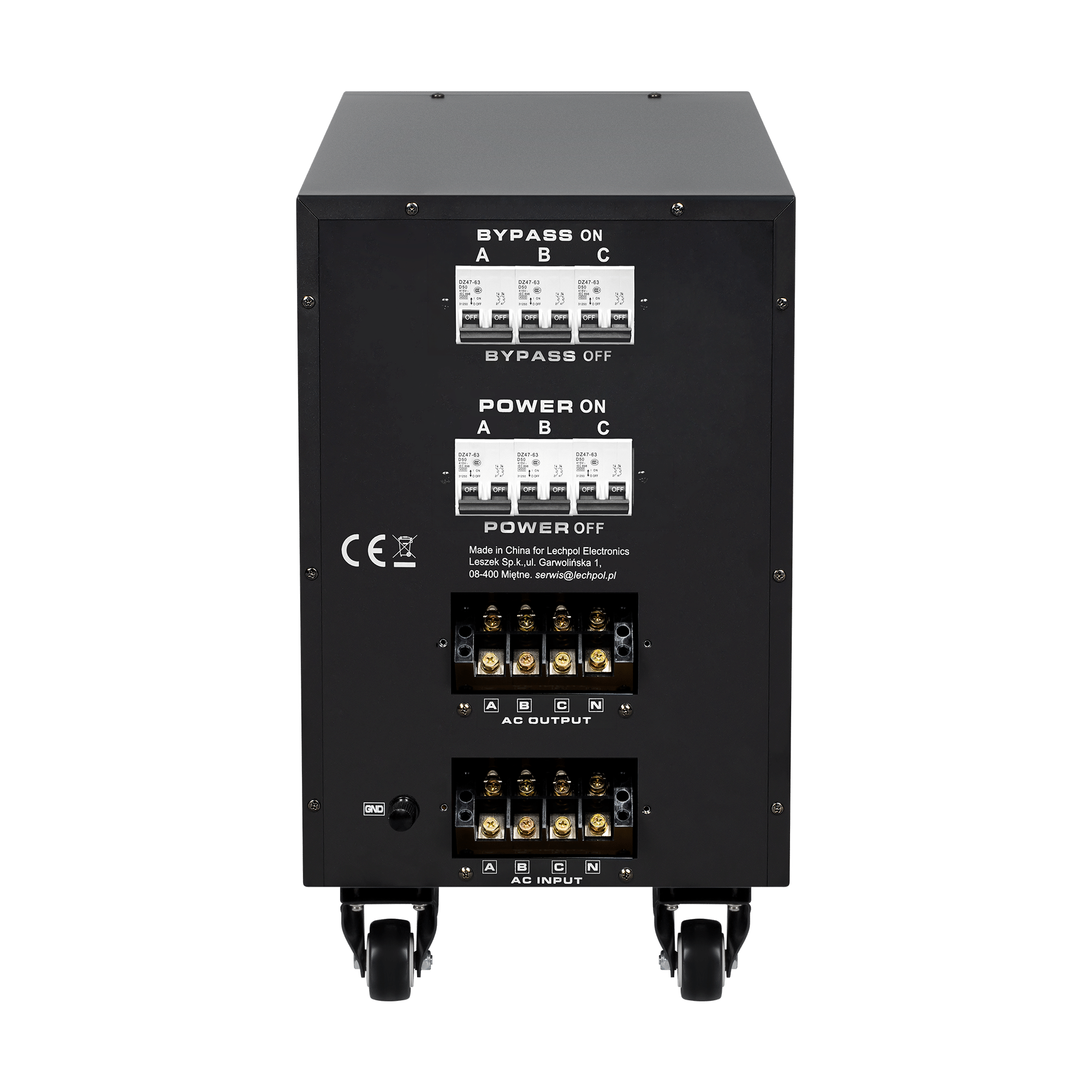Трифазний стабілізатор напруги KEMOT PROavr-45K 45 кВА - Зображення 3